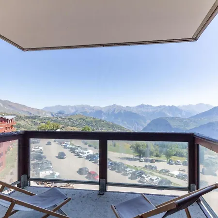 아파트 Les Terrasses Du Corbier By Interhome 르코비어
