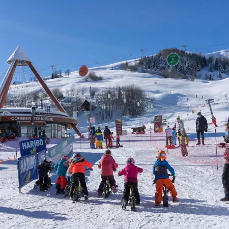 아파트 Les Terrasses Du Corbier By Interhome